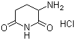 3-amino-aza-cyclohexane 2,6-dione hydrochloride cas no. 2686-86-4 98%